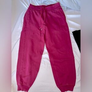 Lululemon Pomegranate Scuba Joggers